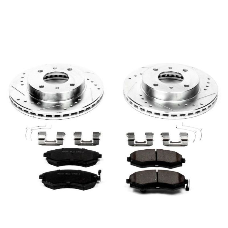 Power Stop 91-96 Infiniti G20 Front Z23 Evolution Sport Brake Kit - K656
