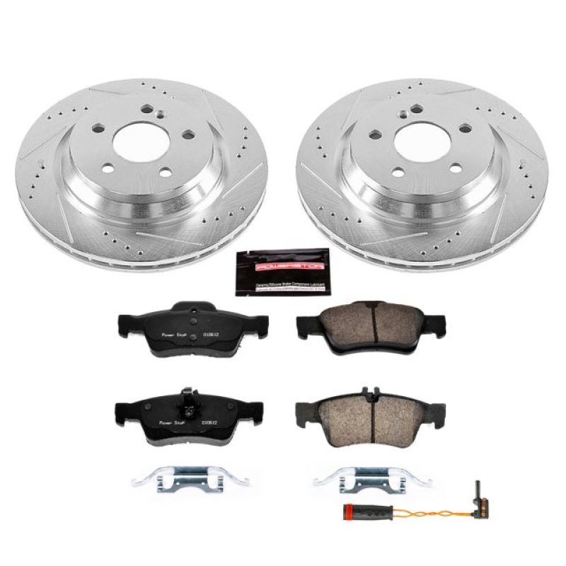 Power Stop 12-13 Mercedes-Benz S350 Rear Z23 Evolution Sport Brake Kit - K6569