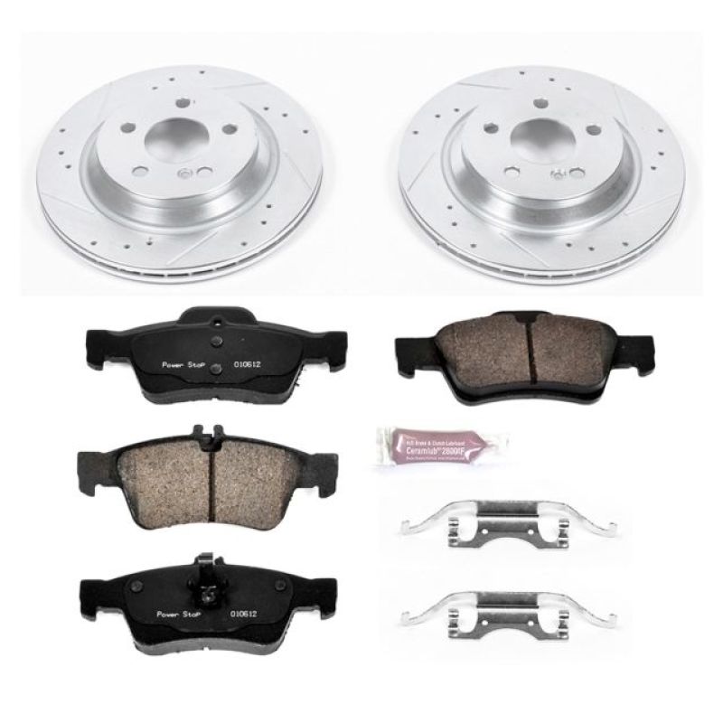 Power Stop 03-06 Mercedes-Benz S430 Rear Z23 Evolution Sport Brake Kit - K6567