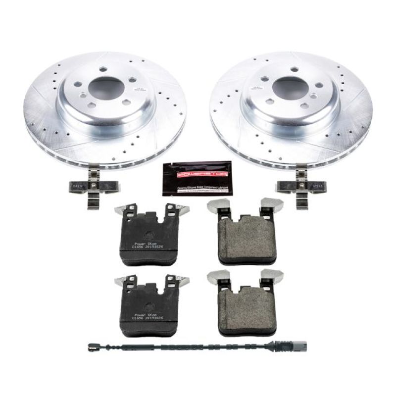 Power Stop 16-18 BMW 320i xDrive Rear Z23 Evolution Sport Brake Kit - K6672