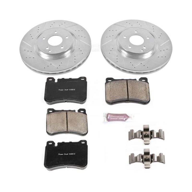 Power Stop 06-08 Mercedes-Benz SLK280 Front Z23 Evolution Sport Brake Kit - K6713