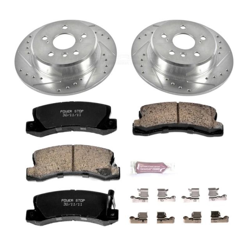 Power Stop 99-03 Lexus RX300 Rear Z23 Evolution Sport Brake Kit - K6784
