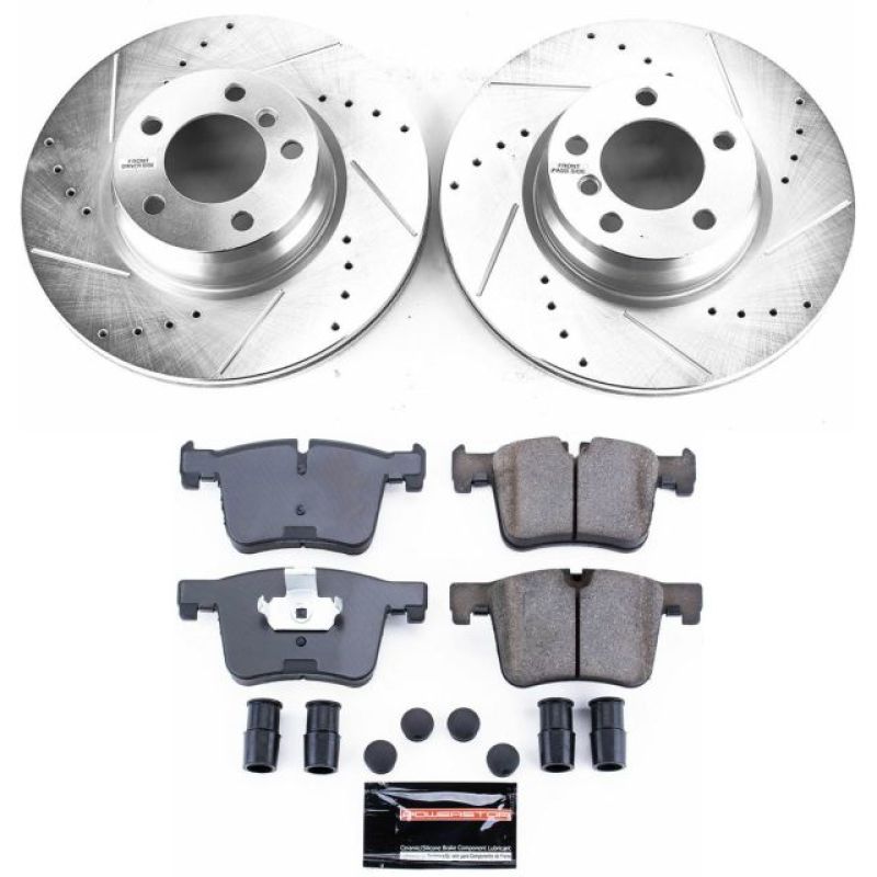 Power Stop 14-15 BMW 228i Front Z23 Evolution Sport Brake Kit - K6854