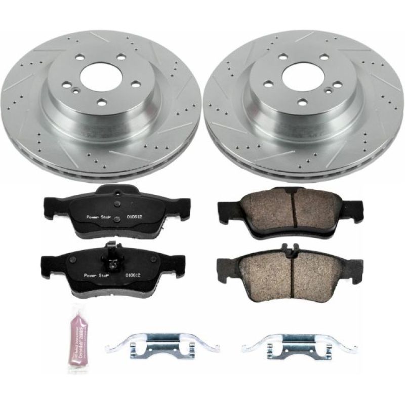 Power Stop 12-18 Mercedes-Benz CLS550 Rear Z23 Evolution Sport Brake Kit - K6881