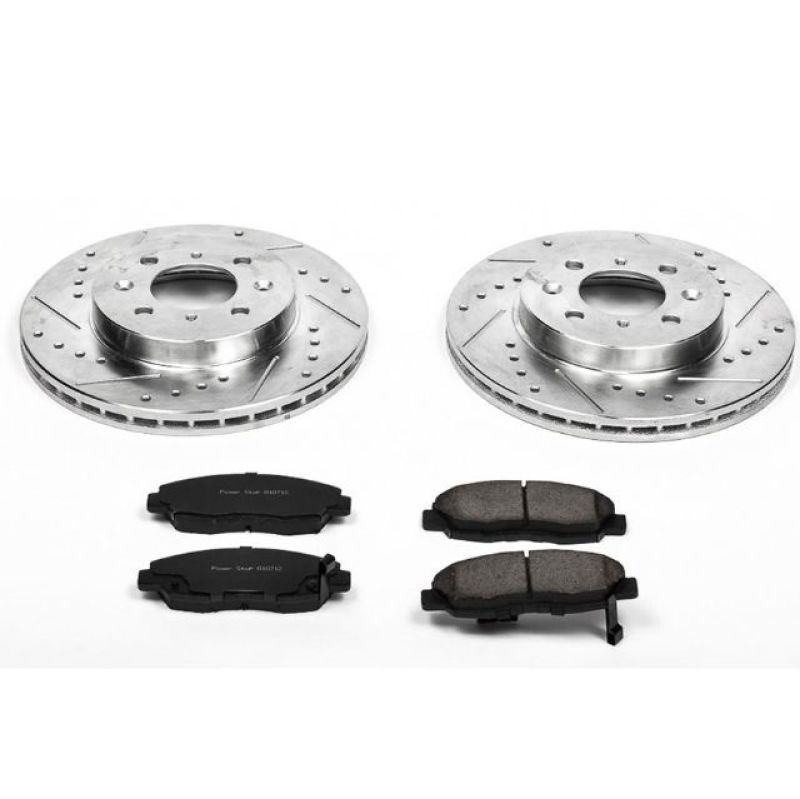 Power Stop 96-05 Honda Civic Front Z23 Evolution Sport Brake Kit - K690