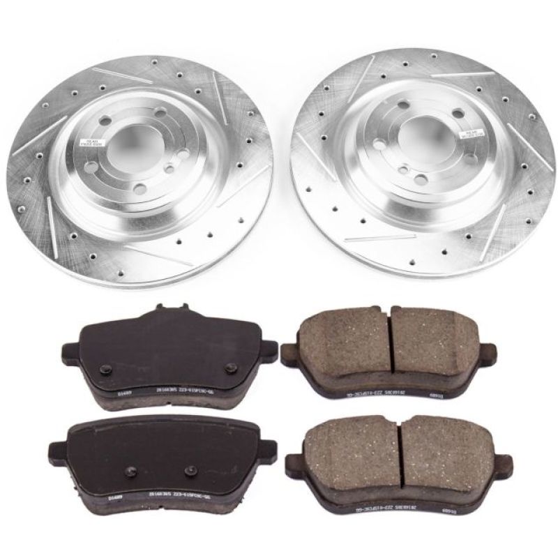 Power Stop 15-16 Mercedes-Benz SL400 Rear Z23 Evolution Sport Brake Kit - K6904