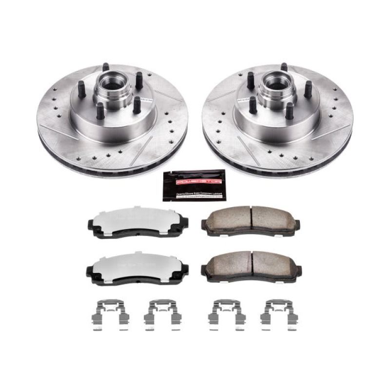 Power Stop 10-11 Ford Ranger Front Z36 Truck & Tow Brake Kit - K7004-36