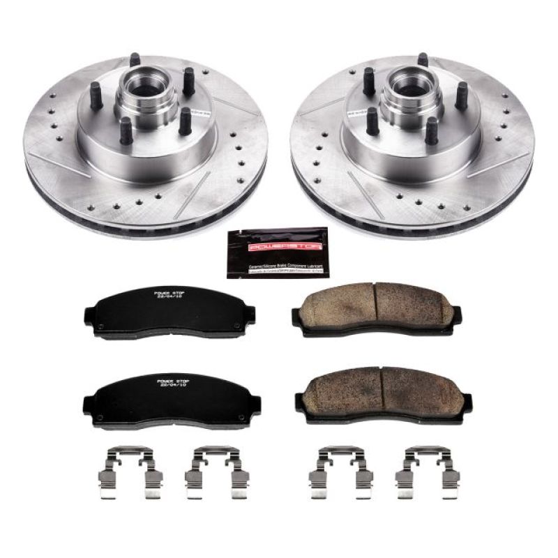 Power Stop 10-11 Ford Ranger Front Z23 Evolution Sport Brake Kit - K7004