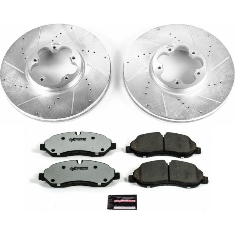 Power Stop 15-19 Ford Transit-150 Front Z36 Truck & Tow Brake Kit - K7150-36