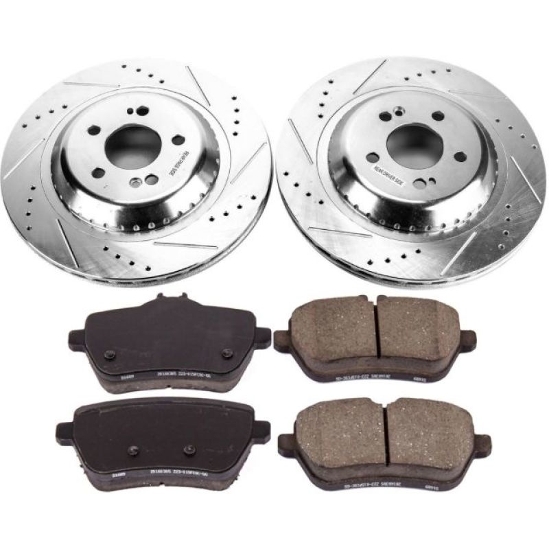 Power Stop 2017 Mercedes-Benz Maybach S550 Rear Z23 Evolution Sport Brake Kit - K7181