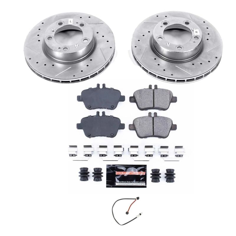 Power Stop 06-08 Porsche 911 Front Z23 Evolution Sport Brake Kit - K7195