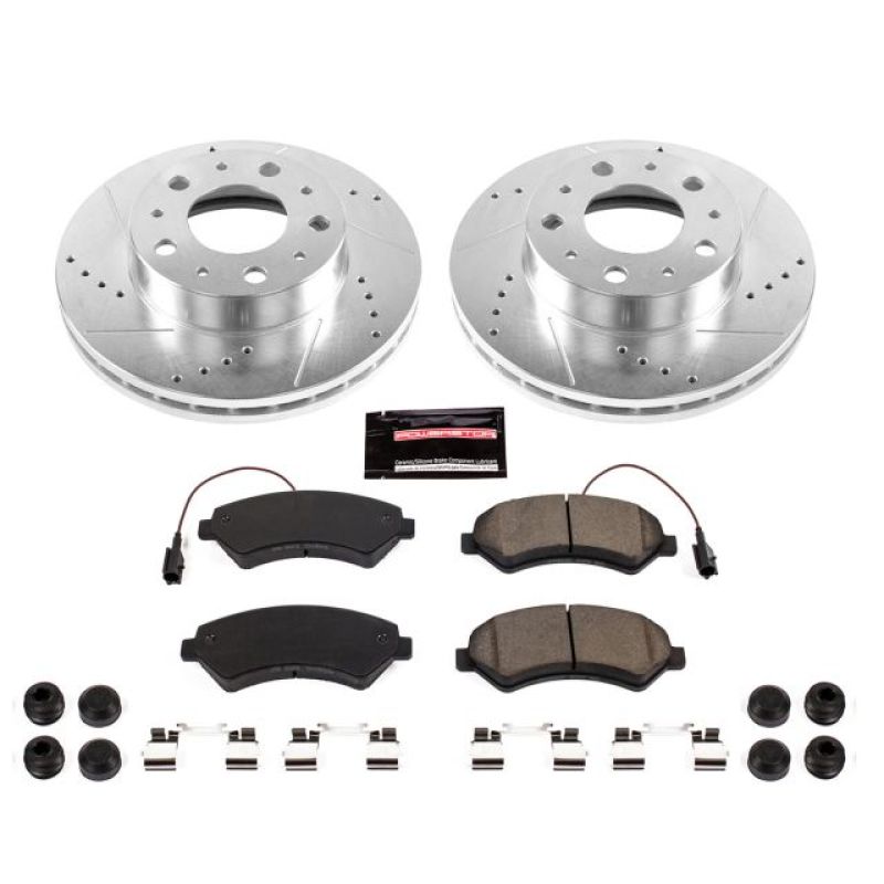 Power Stop 14-19 Ram ProMaster 1500 Front Z23 Evolution Sport Brake Kit - K7303