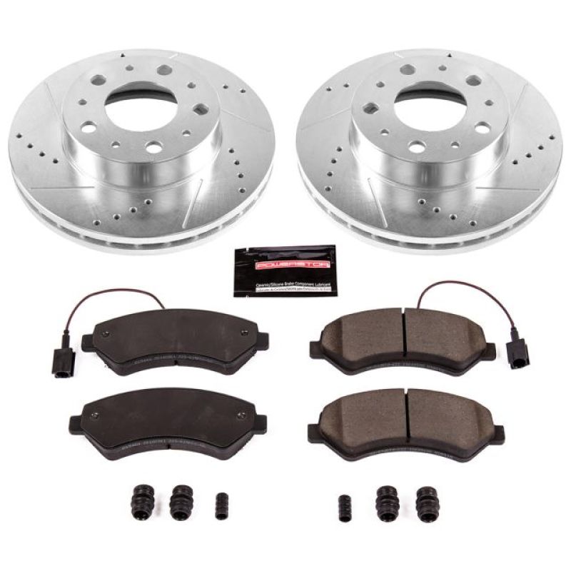 Power Stop 14-19 Ram ProMaster 1500 Front Z23 Evolution Sport Brake Kit - K7306