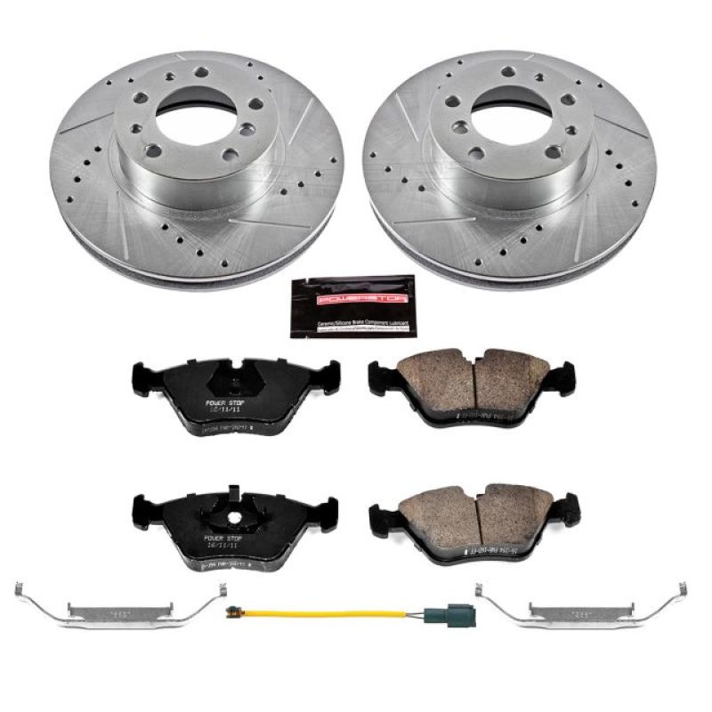 Power Stop 87-89 BMW 735i Front Z23 Evolution Sport Brake Kit - K7331 Power Stop 87-89 BMW 735i Front Z23 Evolution Sport Brake Kit - K7331
