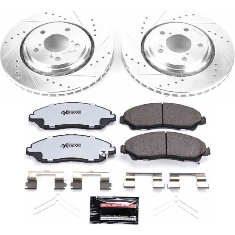 Power Stop 17-19 Acura MDX Front Z36 Truck & Tow Brake Kit - K7352-36