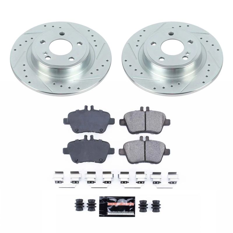 Power Stop 17-19 Infiniti QX30 Rear Z23 Evolution Sport Brake Kit - K7377