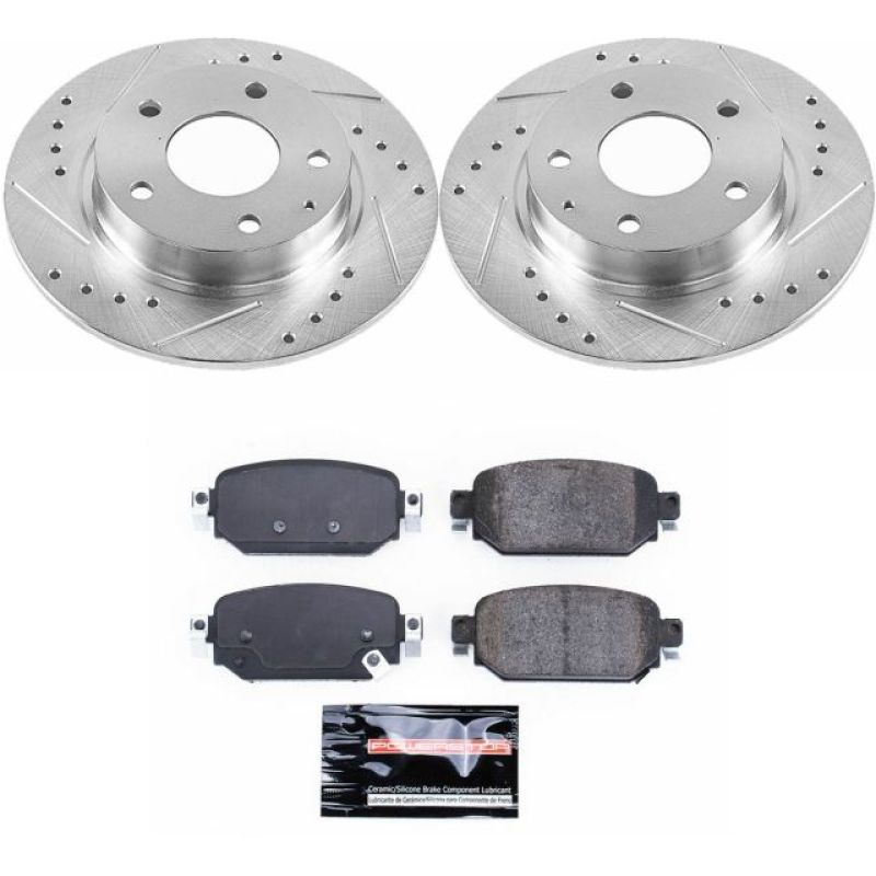 Power Stop 17-18 Mazda 3 Rear Z23 Evolution Sport Brake Kit - K7515