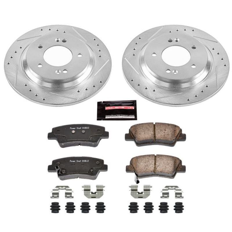 Power Stop 18-19 Hyundai Elantra GT Rear Z23 Evolution Sport Brake Kit - K7524