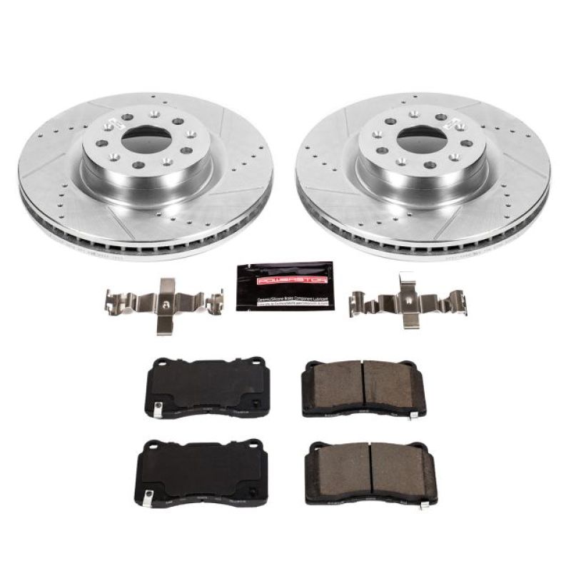 Power Stop 16-17 Cadillac CT6 Front Z23 Evolution Sport Brake Kit - K7777