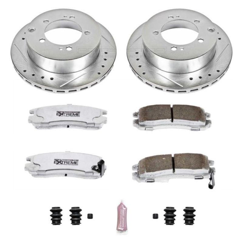 Power Stop 91-96 Dodge Stealth Rear Z26 Street Warrior Brake Kit - K806-26