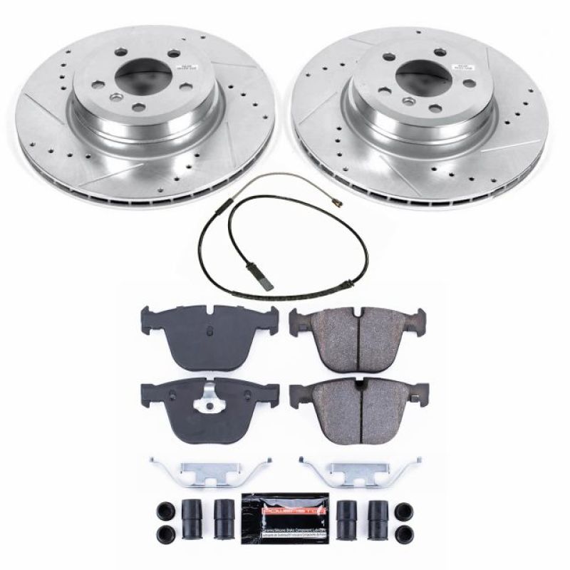 Power Stop 2019 BMW X6 Rear Z23 Evolution Sport Brake Kit - K8426