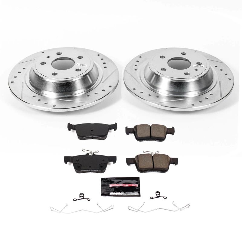 Power Stop 2020 Ford Fusion Rear Z23 Evolution Sport Brake Kit - K8533