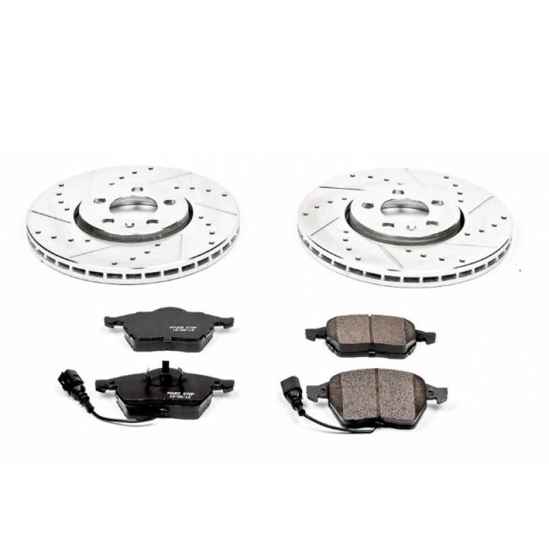 Power Stop 99-10 Volkswagen Beetle Front Z23 Evolution Sport Brake Kit - K898