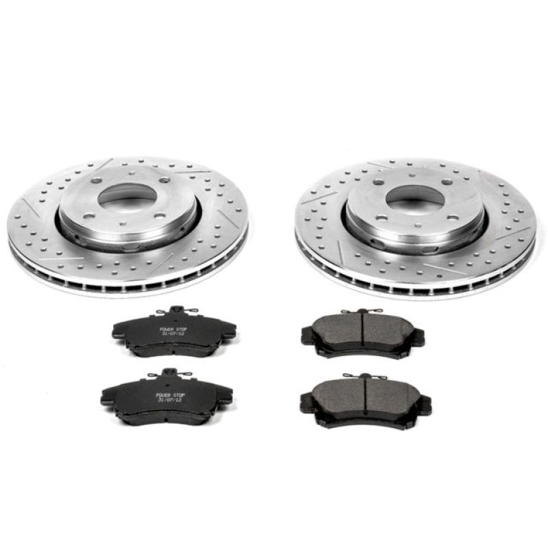Power Stop 00-04 Volvo S40 Front Z23 Evolution Sport Brake Kit - K911