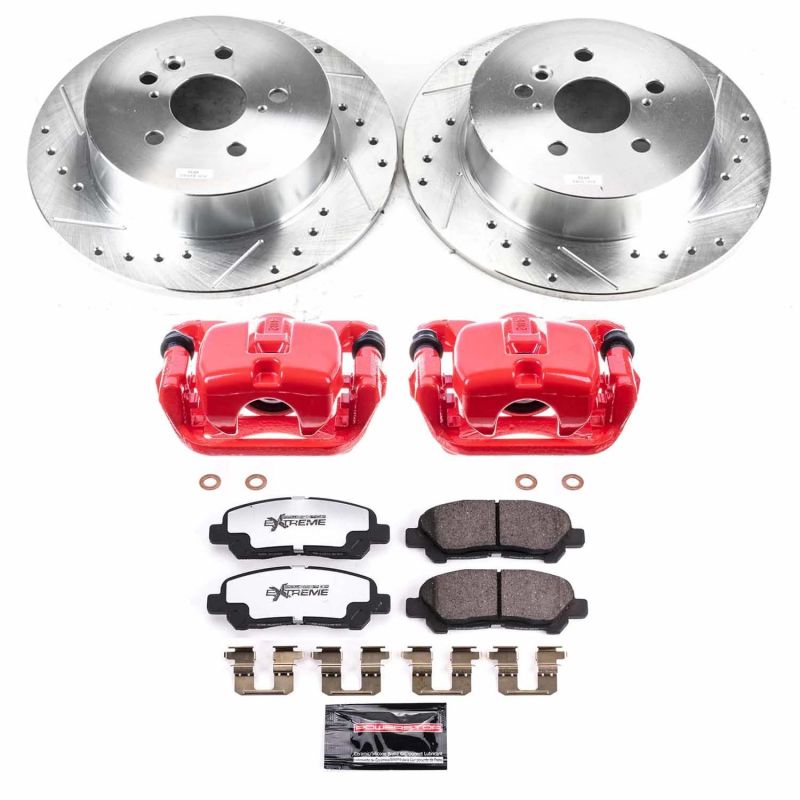 Power Stop 08-09 Toyota High Lander Rear Z36 Truck & Tow Brake Kit w/Calipers - KC4714-36