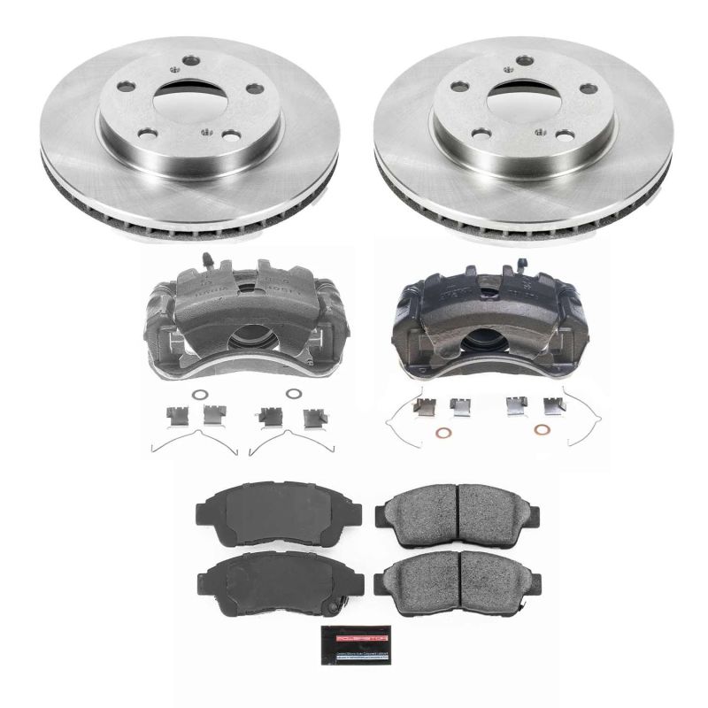Power Stop 97-01 Toyota Camry Front Autospecialty Brake Kit w/Calipers - KCOE1052A