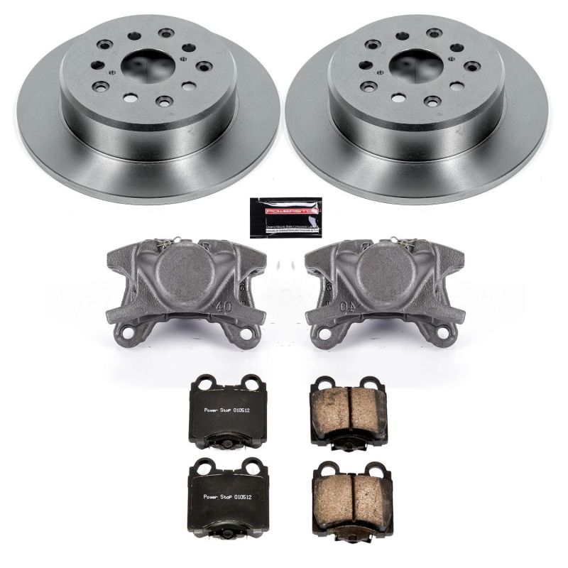 Power Stop 01-05 Lexus IS300 Rear Autospecialty Brake Kit w/Calipers - KCOE1149A