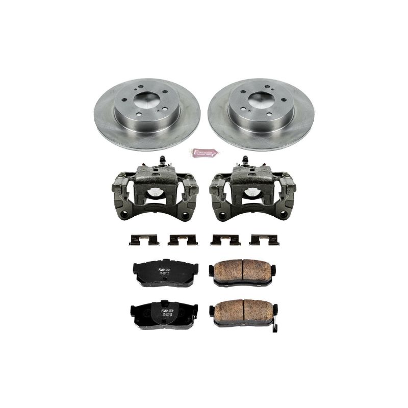 Power Stop 96-01 Infiniti I30 Rear Autospecialty Brake Kit w/Calipers - KCOE1168