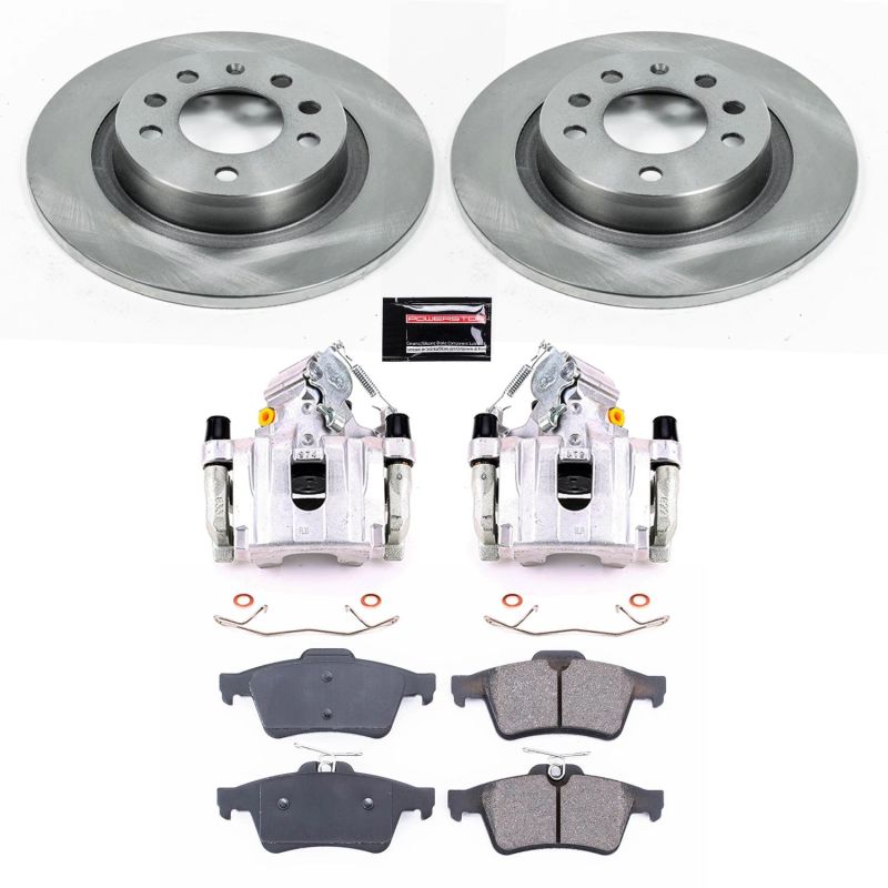 Power Stop 06-09 Pontiac Solstice Rear Autospecialty Brake Kit w/Calipers - KCOE1436