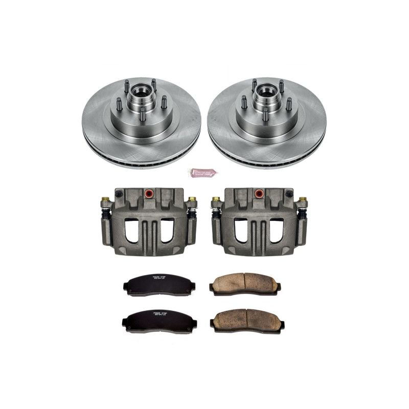 Power Stop 03-05 Ford Explorer Sport Trac Front Autospecialty Brake Kit w/Calipers - KCOE1920A