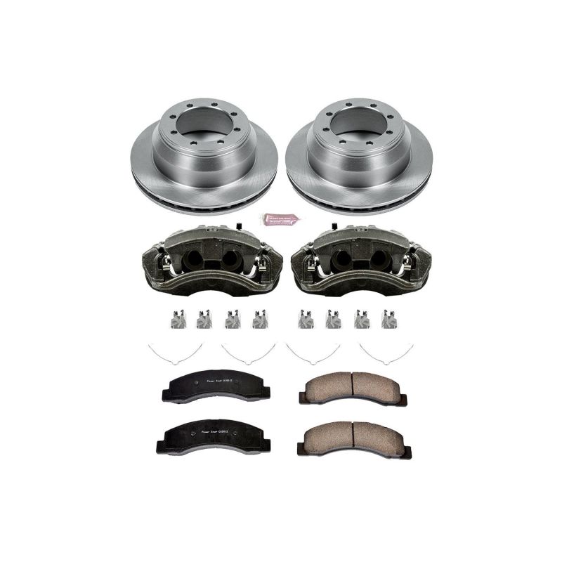 Power Stop 00-04 Ford F-350 Super Duty Rear Autospecialty Brake Kit w/Calipers - KCOE1889A