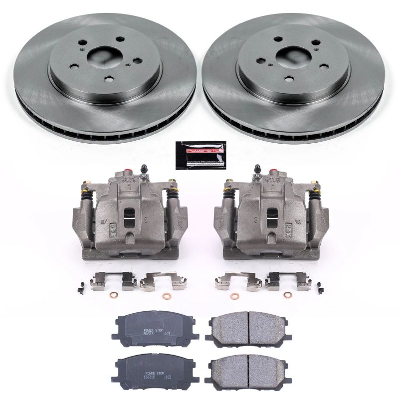 Power Stop 04-06 Lexus RX330 Front Autospecialty Brake Kit w/Calipers - KCOE196
