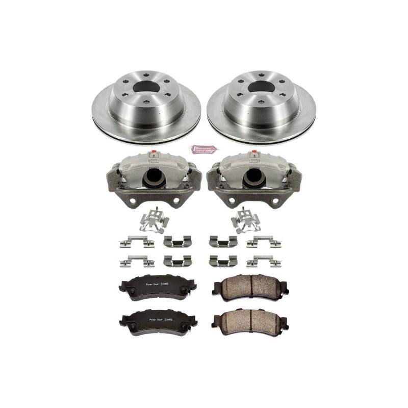 Power Stop 03-06 Chevrolet Silverado 1500 Rear Autospecialty Brake Kit w/Calipers - KCOE2018A