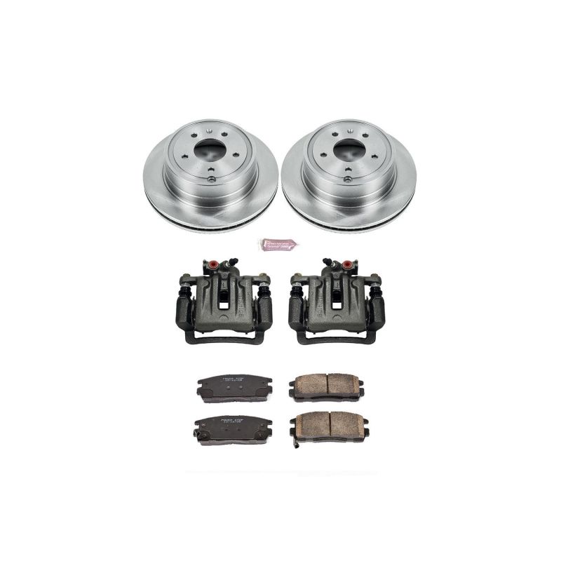 Power Stop 12-15 Chevrolet Captiva Sport Rear Autospecialty Brake Kit w/Calipers - KCOE2092