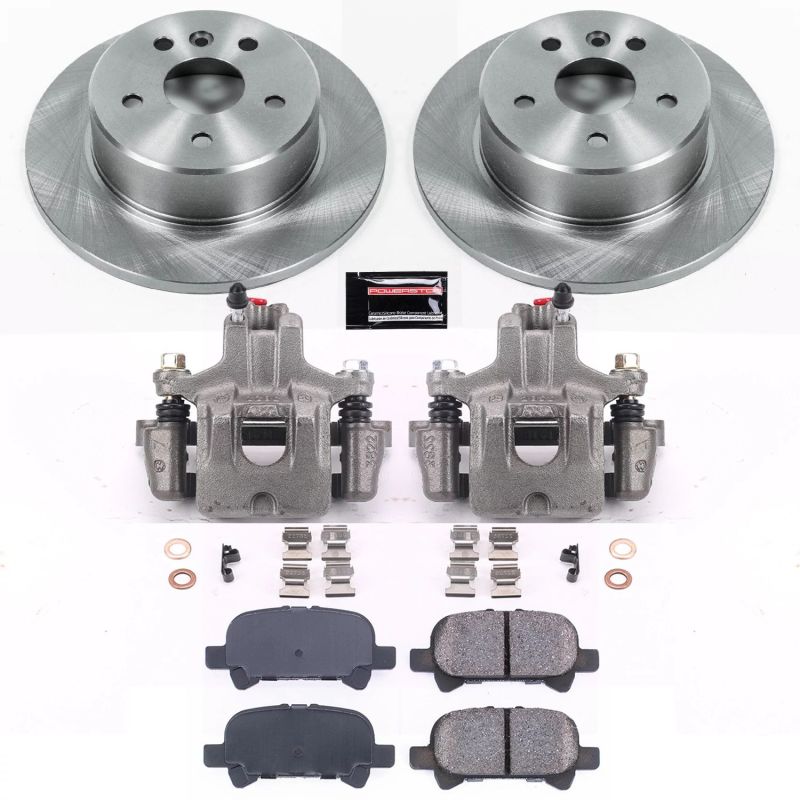 Power Stop 00-04 Toyota Avalon Rear Autospecialty Brake Kit w/Calipers - KCOE2322