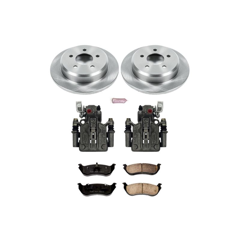 Power Stop 96-02 Ford Crown Victoria Rear Autospecialty Brake Kit w/Calipers - KCOE2984