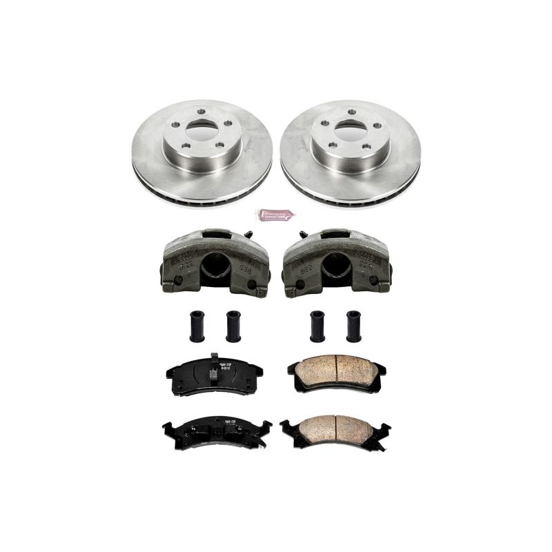 Power Stop 90-98 Buick Skylark Front Autospecialty Brake Kit w/Calipers - KCOE3156