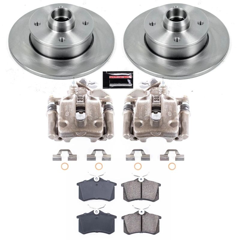 Power Stop 93-94 Volkswagen Golf Rear Autospecialty Brake Kit w/Calipers - KCOE369A