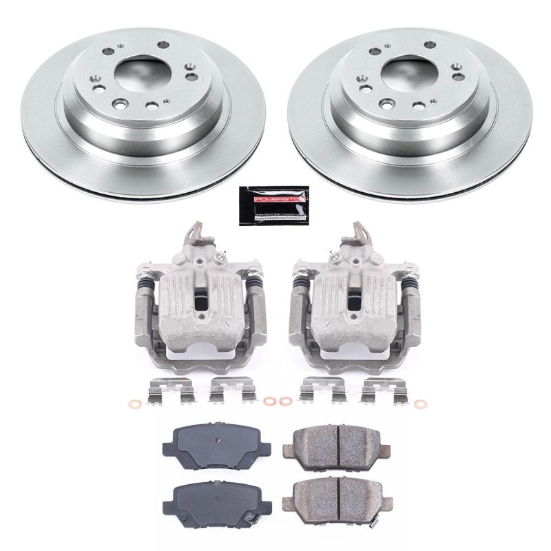 Power Stop 05-12 Acura RL Rear Autospecialty Brake Kit w/Calipers - KCOE4605