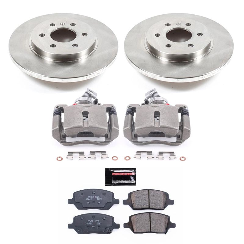 Power Stop 2006 Buick Terraza Rear Autospecialty Brake Kit w/Calipers - KCOE4610