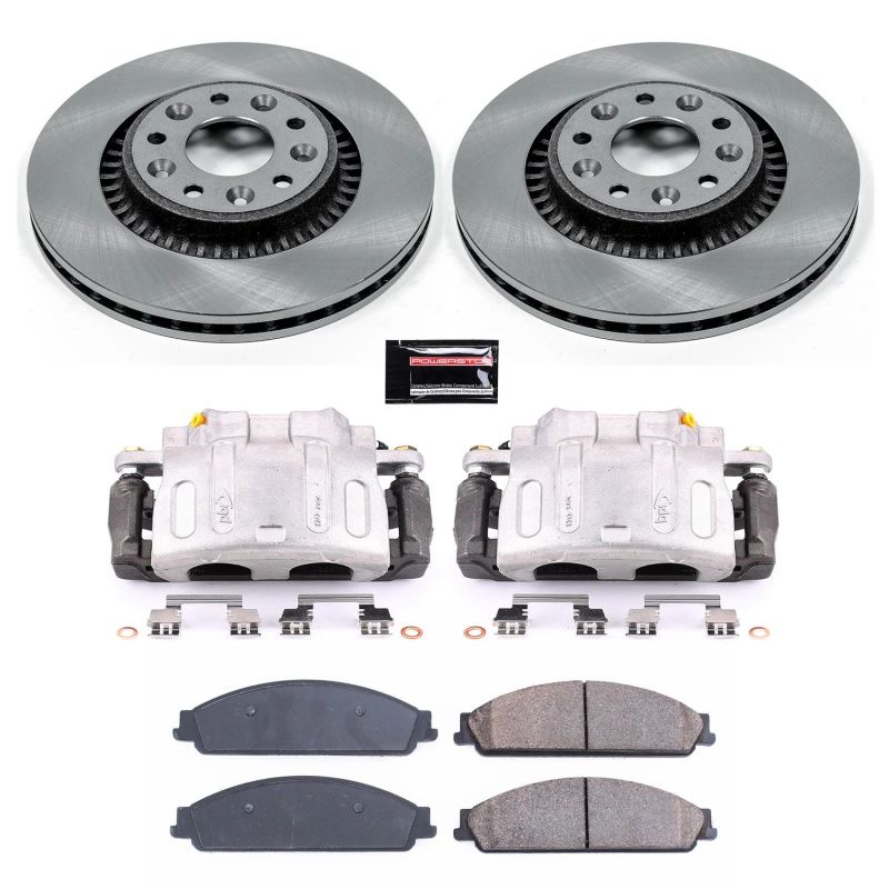 Power Stop 08-09 Ford Taurus X Front Autospecialty Brake Kit w/Calipers - KCOE4599A