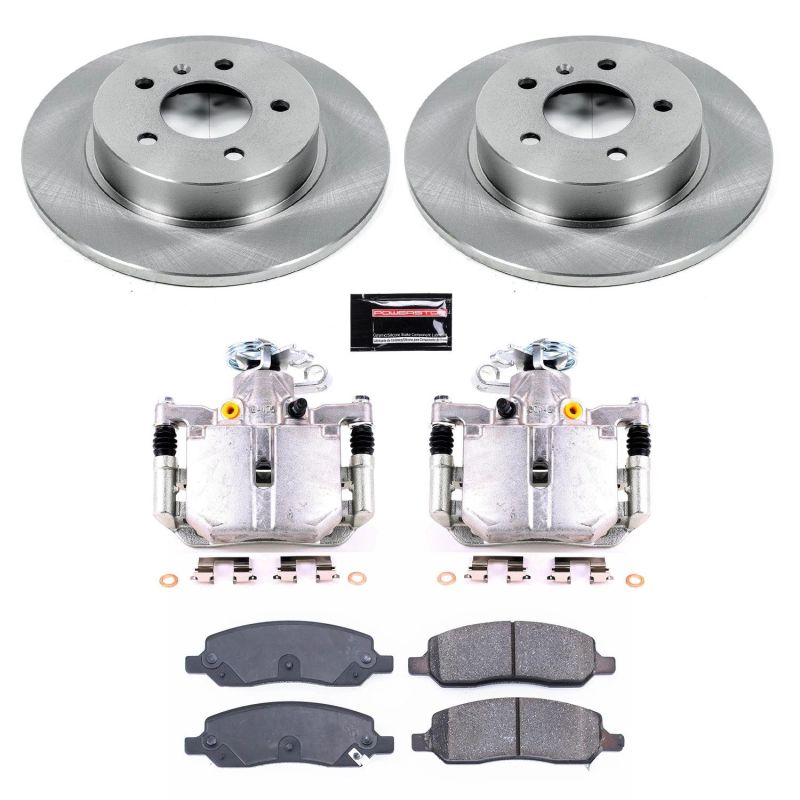 Power Stop 06-11 Buick Lucerne Rear Autospecialty Brake Kit w/Calipers - KCOE4658