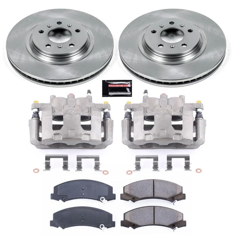 Power Stop 08-09 Buick Allure Front Autospecialty Brake Kit w/Calipers - KCOE4654