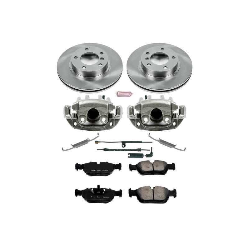 Power Stop 2000 BMW 323Ci Front Autospecialty Brake Kit w/Calipers - KCOE497