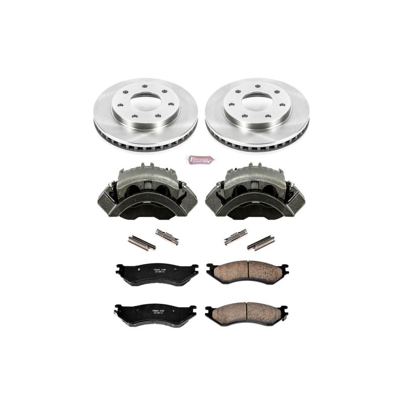 Power Stop 00-03 Ford F-150 Front Autospecialty Brake Kit w/Calipers - KCOE5139
