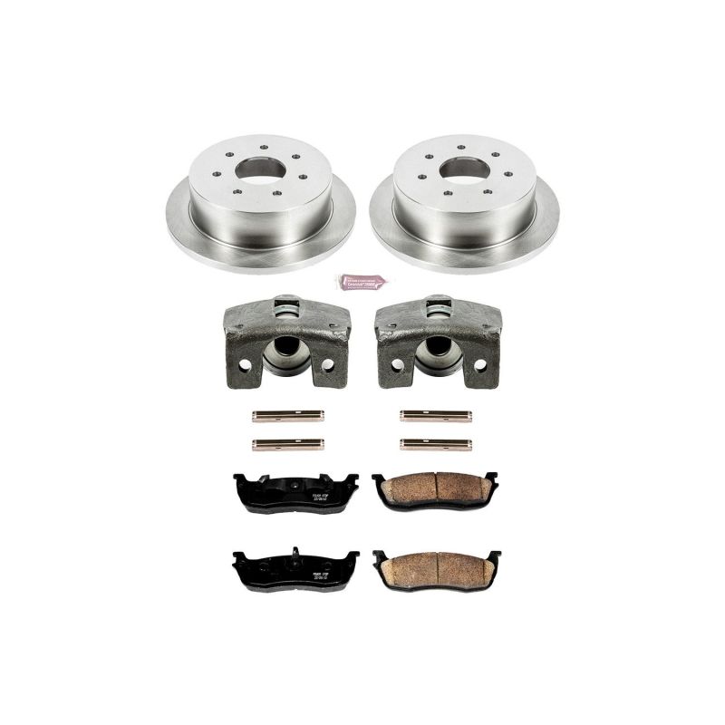 Power Stop 00-03 Ford F-150 Rear Autospecialty Brake Kit w/Calipers - KCOE5147